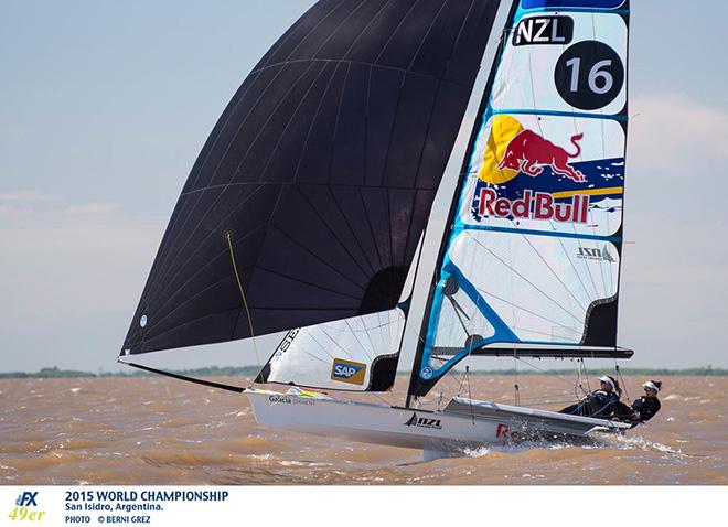 2015 49er Worlds - San Isidro, Argentine © Berni Gerz