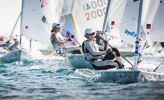 Lijia Xu (CHN)  - 2015 World Laser Radial Women's Championship © Oman Sail