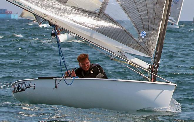 André Hojen Christiansen - 2015 Finn Gold Cup © Robert Deaves/Finn Class http://www.finnclass.org