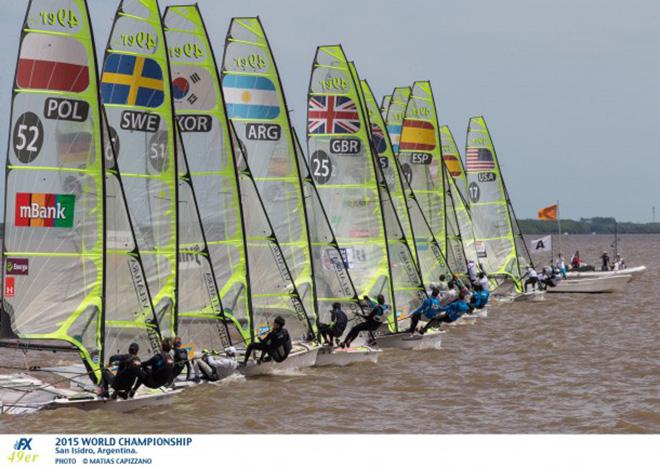 2015 49er Worlds - San Isidro, Argentine © Matias Capizzano http://www.capizzano.com