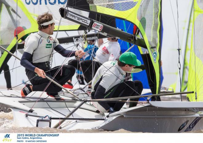 2015 49er Worlds - San Isidro, Argentine © Matias Capizzano http://www.capizzano.com