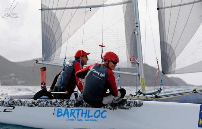 Ideal conditions for racers - 2015 St-Barth Cata Cup © St-Barth Cata Cup