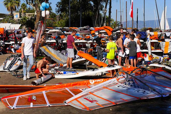 2015 BIC Techno 293 World Championship - Day 6 © Patrik Pollak
