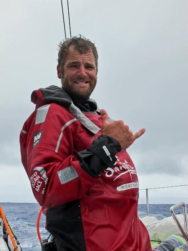 Richard Mason - Volvo Ocean Race © Andrés Soriano/Team Sanya/Volvo