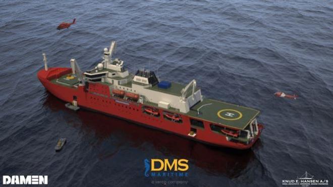 Modern, sophisticated ship - Australia’s new Icebreaker © DMS Maritime