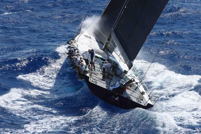 Hap Fauth's JV72, Bella Mente won the RORC Caribbean 600 Trophy and in the 2016 race will have three other Maxi 72s: Peter Ogden's Jethou, Jan-Henrik Kisteit's Momo and George Sakellaris' Proteus (ex-Rán V) to compete with © RORC / Tim Wright / Photoaction.com