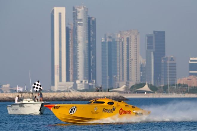 Powerboat in action - 2015 UIM Class 1 World Powerboat Championship © class-1.com
