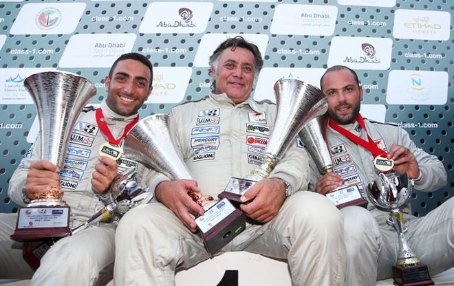 Winners - 2015 UIM Class 1 World Powerboat Championship © class-1.com