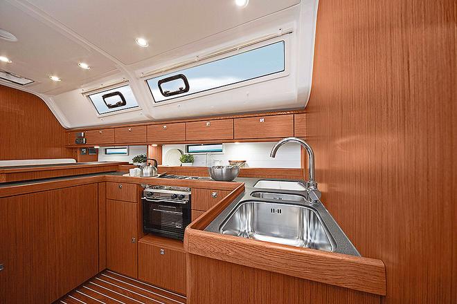 Plenty of space to cook up a storm on the Bavaria Cruiser 51. © Bavaria Yachts Australia http://www.bavariasail.com.au