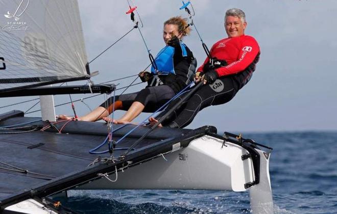 Ideal conditions for racers - 2015 St-Barth Cata Cup © St-Barth Cata Cup