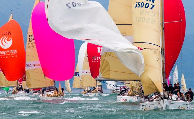 Fleet in action - 2015 China Cup International Regatta ©  China Cup / Studio Borlenghi http://www.carloborlenghi.net/?