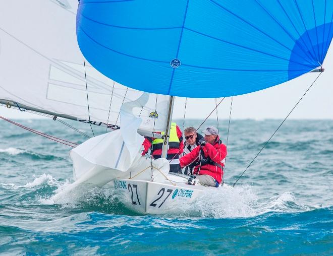 Race day four - 2015 Etchells World Championships &copy; 2015 Etchells Worlds / Guy Nowell