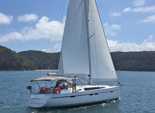 The Reid's latest vessel - the Bavaria Cruiser 46, Oberon. © Event Media