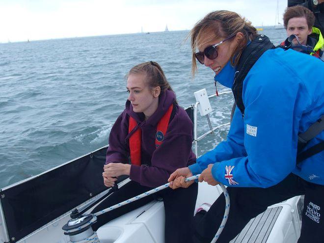British Sailing Team's Charlotte Dobson © Ellen MacArthur Cancer Trust