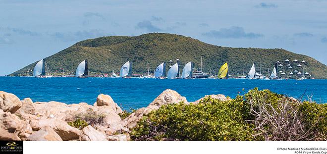 The fleet returns to Virgin Gorda for the final event of 2015 © MartinezStudio.es
