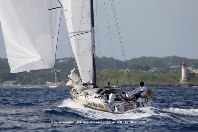 Fidel Turienzo - Mini Transat Îles de Guadeloupe 2015 ©  Jacques Vapillon / Mini Transat http://www.minitransat.fr