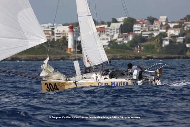 Fidel Turienzo - Mini Transat Îles de Guadeloupe 2015 ©  Jacques Vapillon / Mini Transat http://www.minitransat.fr