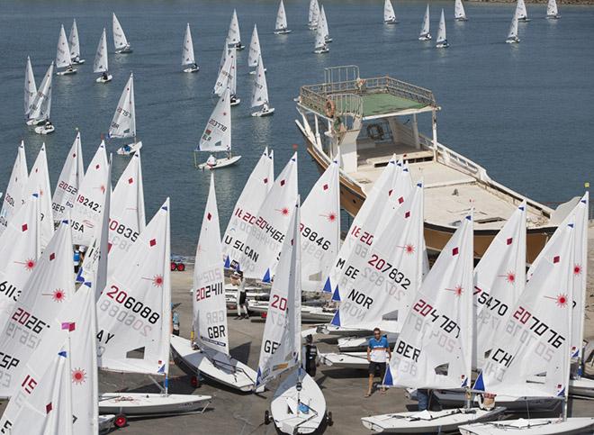 The 2015 Laser Women's Radial World Championship - Day 1 of racing  © Mark Lloyd http://www.lloyd-images.com