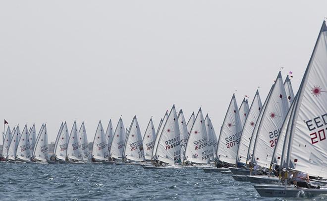 The 2015 Laser Women's Radial World Championship - Day 1 of racing © Mark Lloyd http://www.lloyd-images.com