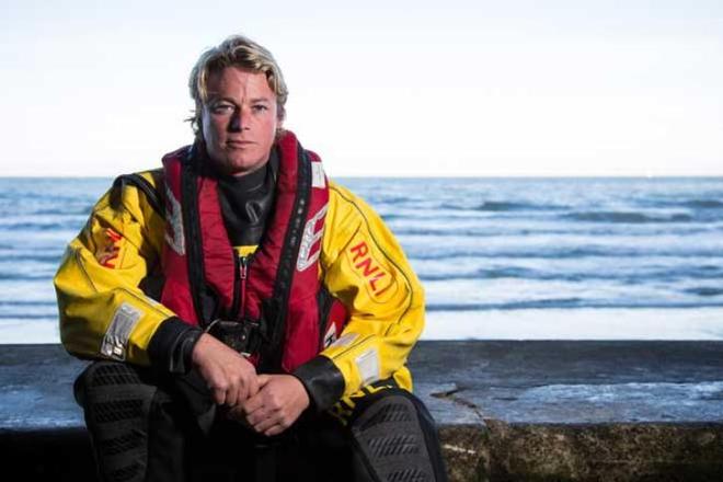 Rudi Barman, Senior Helm - A night of courage and loss ©  Nathan Williams / RNLI http://rnli.org/