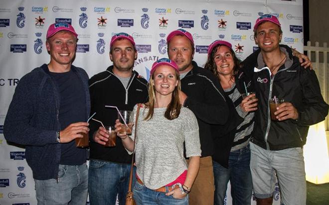 Crew of the Southern Wind 94, Windfall enjoy the Westerhall Rums Party at Marina Lanzarote, Arrecife © James Mitchell/Calero Marinas