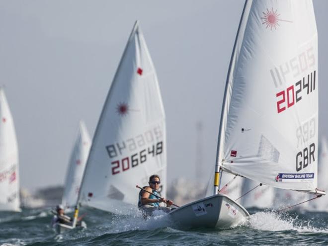 2015 Laser Women's Radial World Championship - Day 5 of racing - Alison Young (GBR) © Mark Lloyd http://www.lloyd-images.com