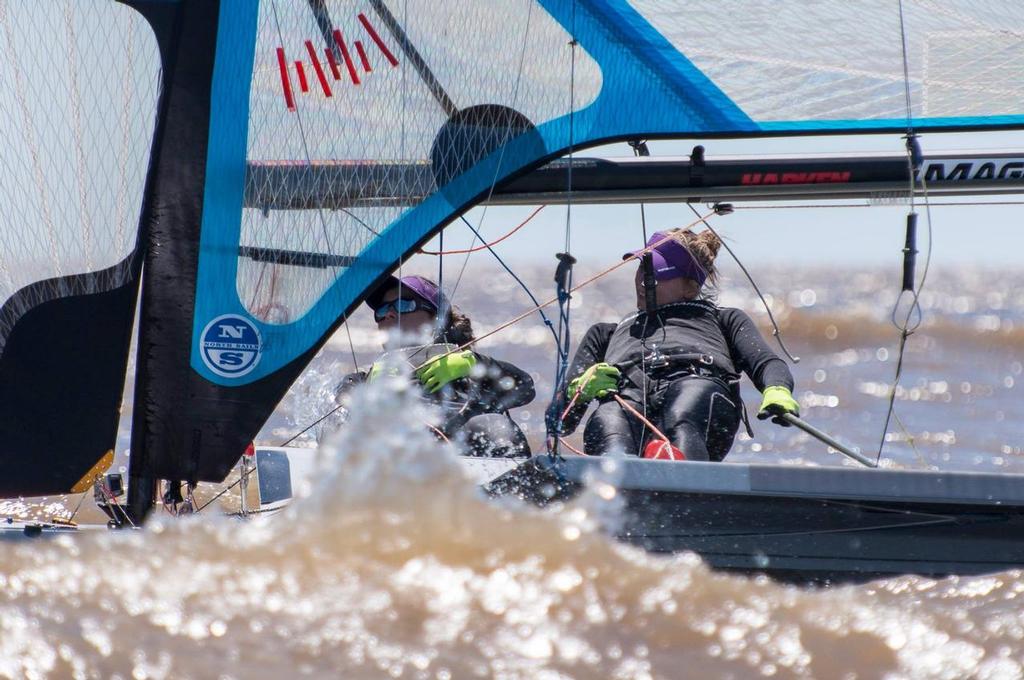 49er Day 6A 005 - Day 6 - 49er and 49erFX 2015 World Championships, Argentina photo copyright Matias Capizzano http://www.capizzano.com taken at  and featuring the  class
