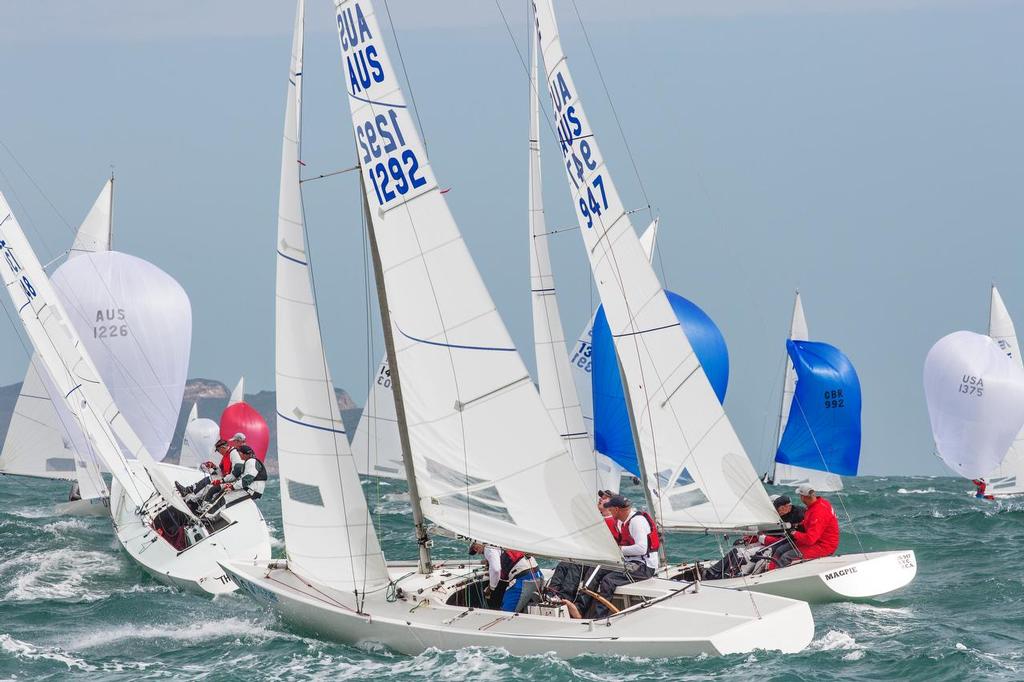Race Day 5, Etchells Worlds 2015 © 2015 Etchells Worlds / Guy Nowell