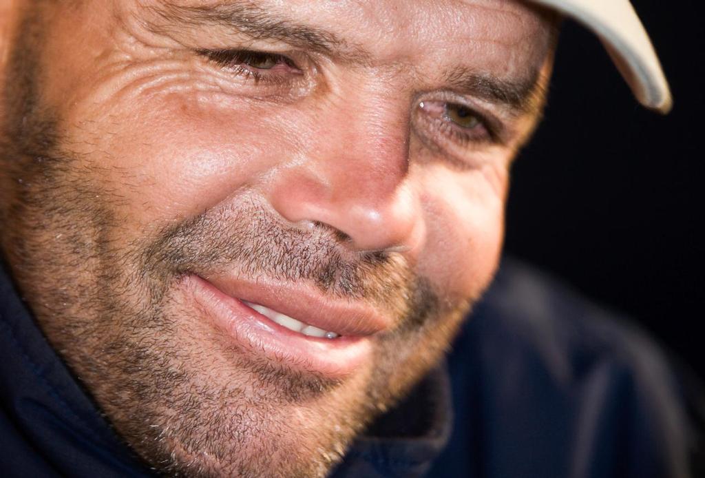 Torben Grael, skipper of Brasil 1 arrive in Rotterdam after winning leg 8 in the Volvo Ocean Race from Portsmouth to Rotterdam.<br />
<br />
© Oskar Kihlborg/ Volvo Ocean Race<br />
 ©  Oskar Kihlborg / Volvo Ocean Race