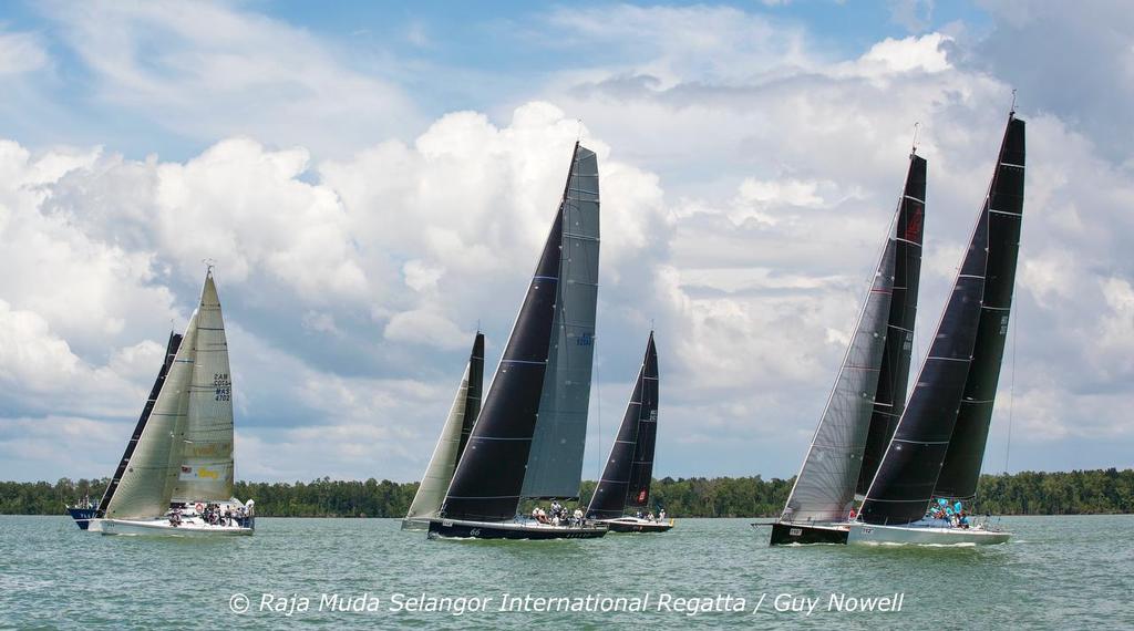 Class 1 start. Raja Muda Selangor International Regatta 2015 © Guy Nowell / RMSIR