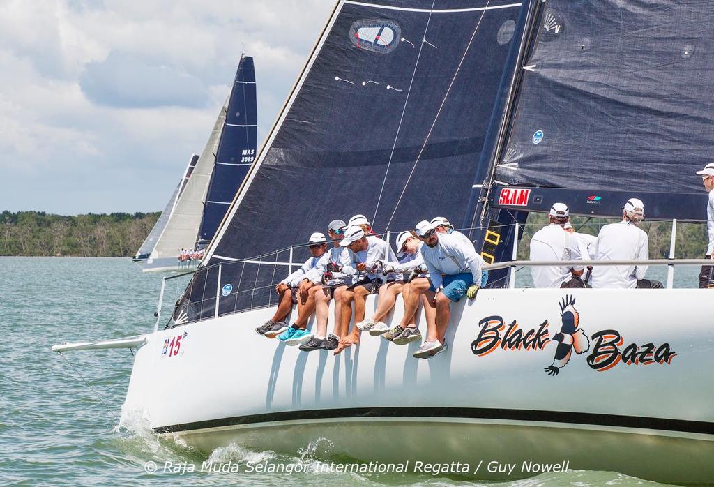 Black Baza. Raja Muda Selangor International Regatta 2015 © Guy Nowell / RMSIR