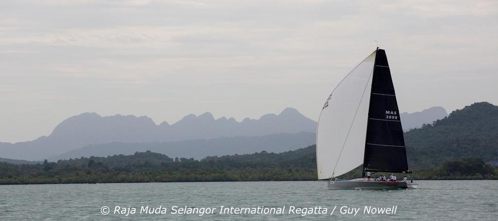 Ulumulu and Mt Macinchang. Langkawi Inshore Races, Raja Muda Selangor International Regatta 2015 © Guy Nowell / RMSIR