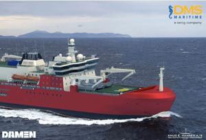 Modern, sophisticated ship - Australia’s new Icebreaker photo copyright DMS Maritime taken at  and featuring the  class