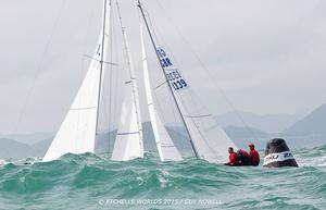 2015 Etchells Worlds - Race Day 5 photo copyright 2015 Etchells Worlds / Guy Nowell taken at  and featuring the  class