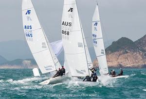2015 Etchells Worlds - Race Day 5 photo copyright 2015 Etchells Worlds / Guy Nowell taken at  and featuring the  class