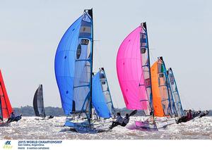 2015 49er Worlds - San Isidro, Argentine photo copyright Matias Capizzano http://www.capizzano.com taken at  and featuring the  class