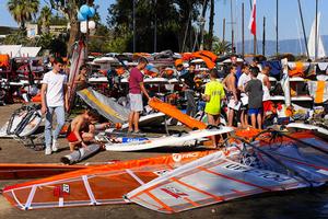 2015 BIC Techno 293 World Championship - Day 6 photo copyright Patrik Pollak taken at  and featuring the  class