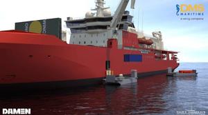 Modern, sophisticated ship - Australia’s new Icebreaker photo copyright DMS Maritime taken at  and featuring the  class