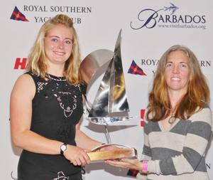 Annabel Vose and Libby Greenhalgh photo copyright Chris Gillingham taken at  and featuring the  class