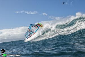 Fernandez giving it his all photo copyright American Windsurfing Tour taken at  and featuring the  class