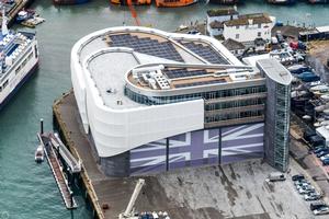 Home of Land Rover BAR Portsmouth photo copyright  Shaun Roster taken at  and featuring the  class