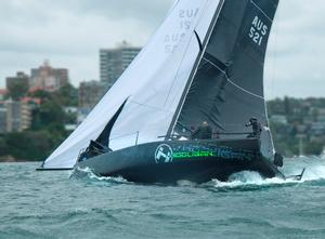 Hooligan wipeout - 2015 MC38 Open Regatta photo copyright Bob Fowler taken at  and featuring the  class