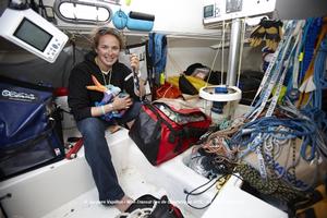 Bittersweet waves - 2015 Mini Transat Îles de Guadeloupe photo copyright  Jacques Vapillon / Mini Transat http://www.minitransat.fr taken at  and featuring the  class