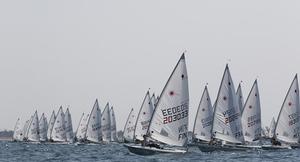 The 2015 Laser Women's Radial World Championship - Day 1 of racing photo copyright Mark Lloyd http://www.lloyd-images.com taken at  and featuring the  class