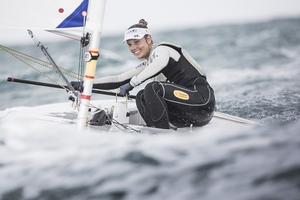 2015 Laser Women's Radial World Championship - Day 4 of racing - Evi Van Acker (NED) photo copyright Mark Lloyd http://www.lloyd-images.com taken at  and featuring the  class