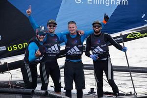 Nicolai Sehested with Team US One finished second in the final of the M32 Series in Stockholm photo copyright Sander van der Borch http://www.sandervanderborch.com taken at  and featuring the  class