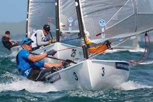Giles Scott - 2015 Finn Gold Cup photo copyright  Robert Deaves taken at  and featuring the  class