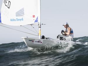 2015 Laser Women's Radial World Championship - Day 5 of racing - Marit Bouwmeester (NED) photo copyright Mark Lloyd http://www.lloyd-images.com taken at  and featuring the  class