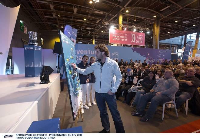 Nautic Paris le 4 /12 /2015. Présentation du Tour de France à la Voile 2016 © Jean-Marie Liot / ASO