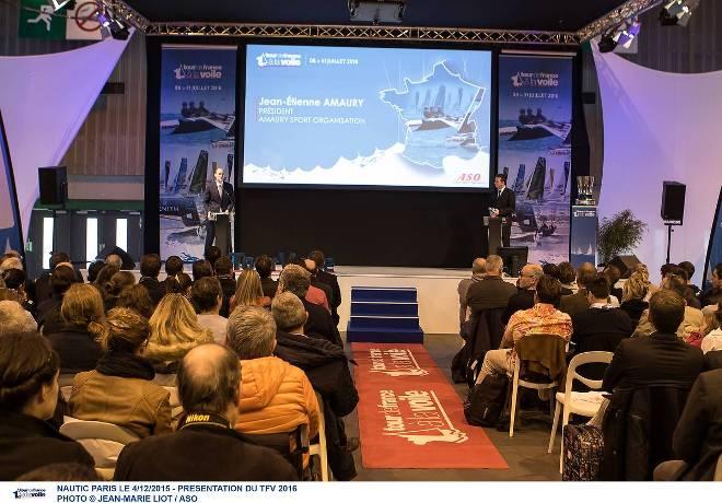 Nautic Paris le 4 /12 /2015. Présentation du Tour de France à la Voile 2016 © Jean-Marie Liot / ASO